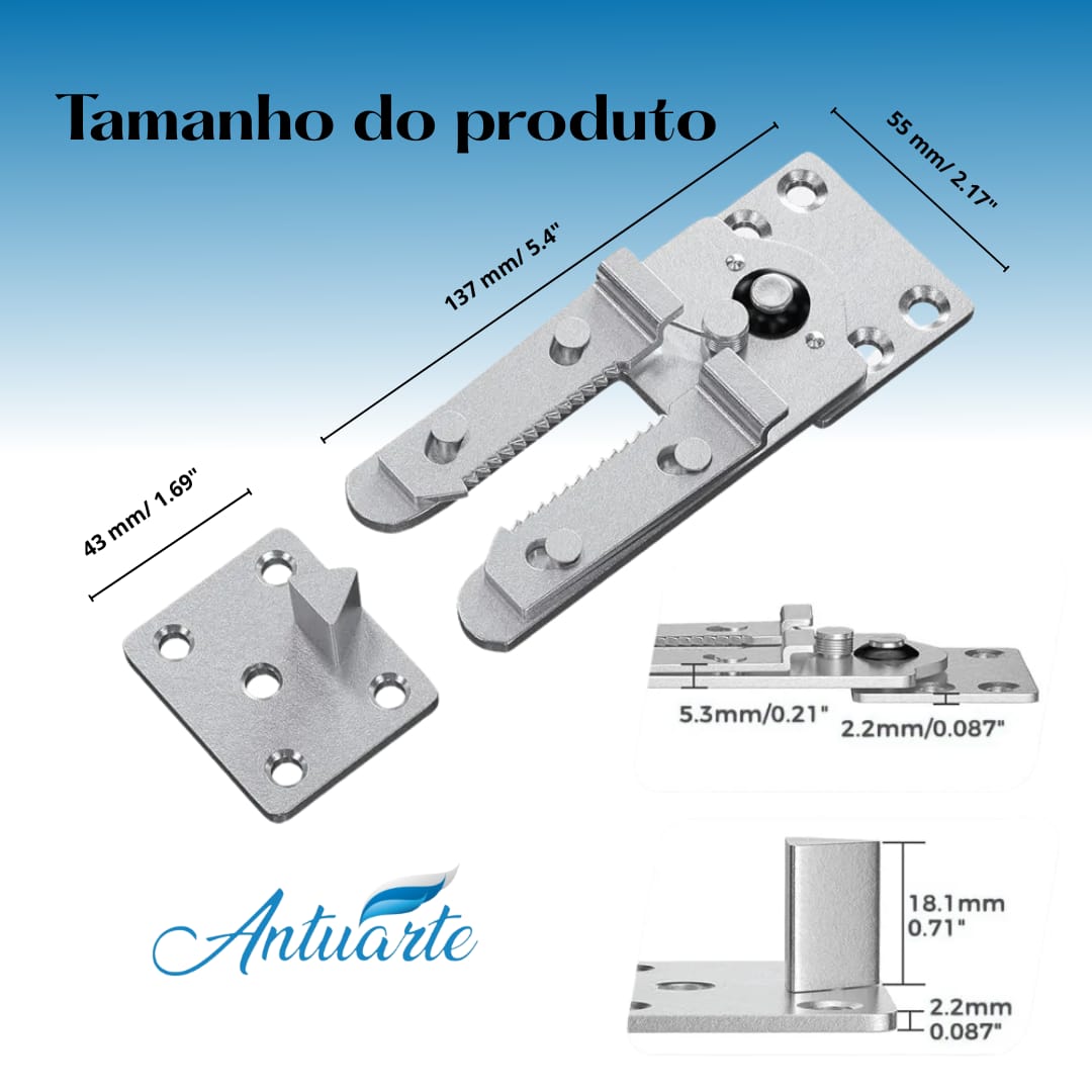 Conector Jacaré Unidade