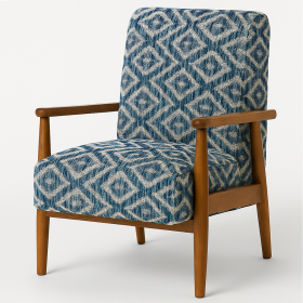 Jacquard Ilha Cor Azul